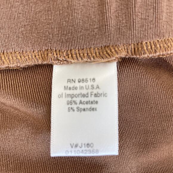 COLDWATER CREEK Minimalist Knit Pants Size XL Neutral Vacation Travel Capsule - Picture 7 of 8